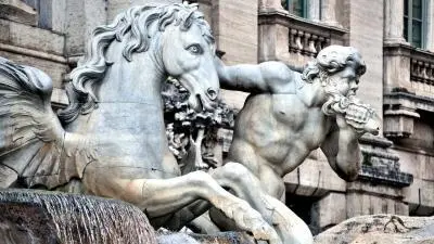 fontana di trevi roma italia