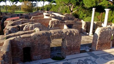 Excavation Ancient Ostia Rome
