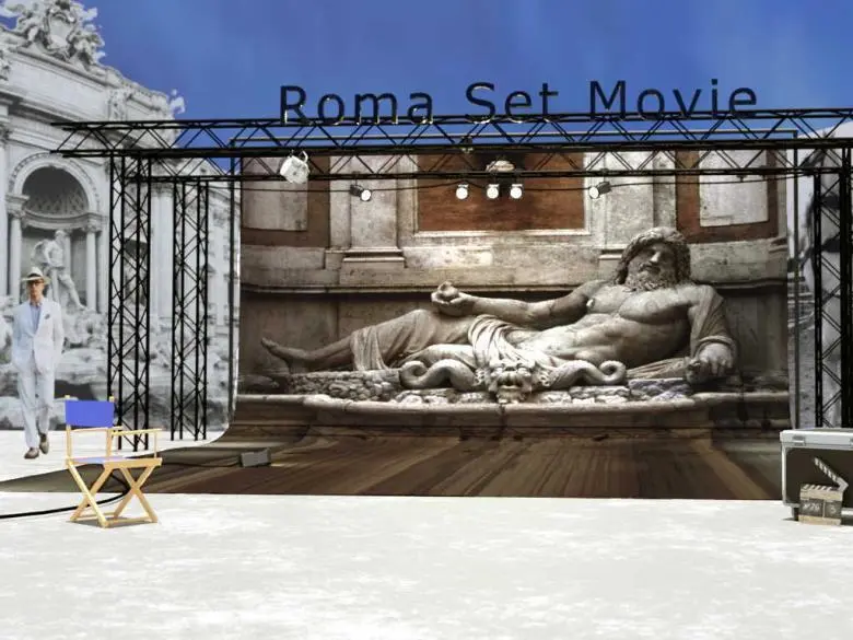 rome set movie