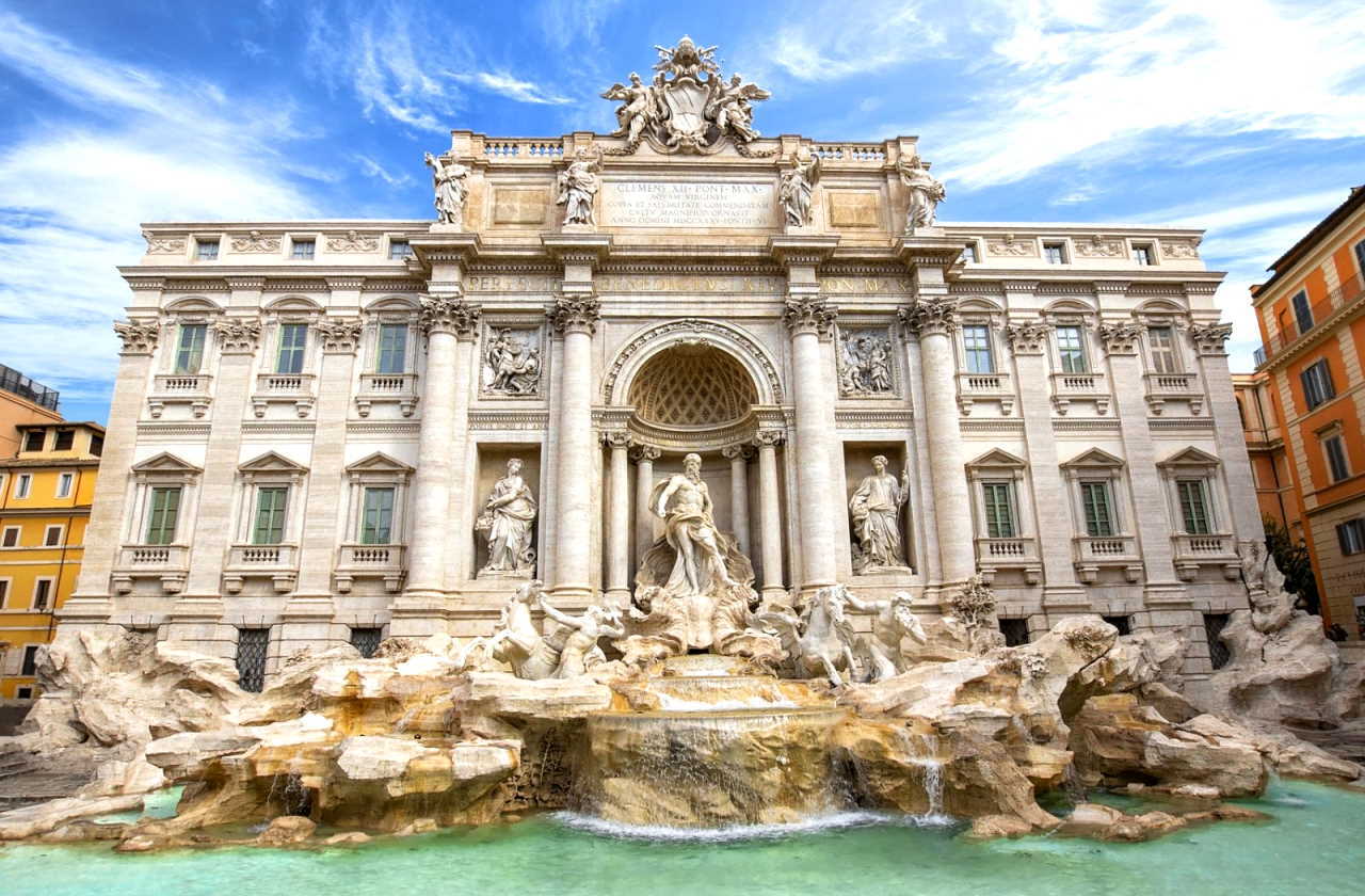 Roma, la Fuente de Trevi