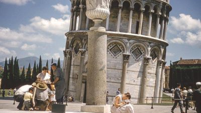 pisa leaning tower