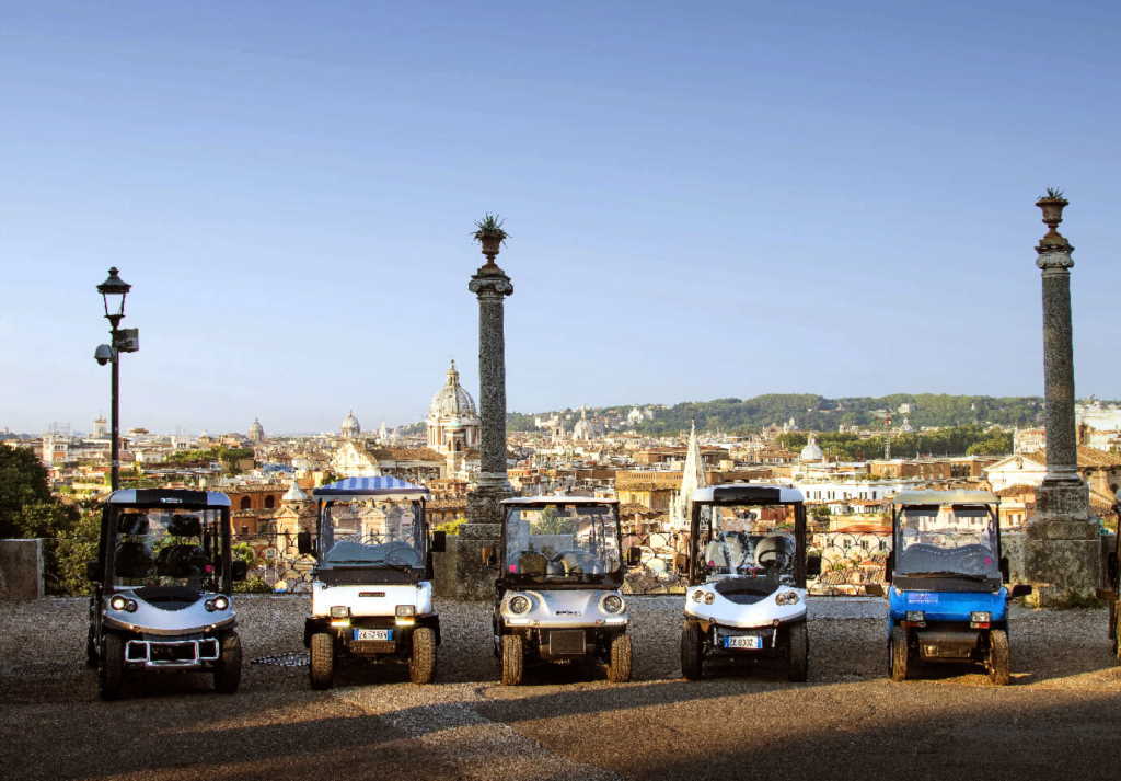 Visit Rome by Golf Cart