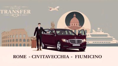 Private Transfer Service Rome – Civitavecchia – Fiumicino Airport