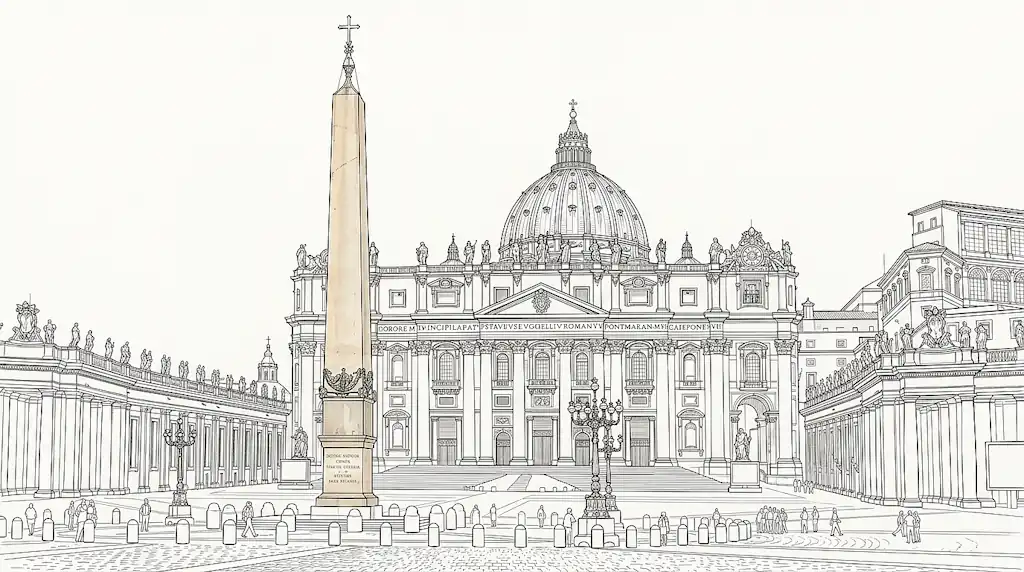 Vatican Obelisk - St Peter's Square Rome