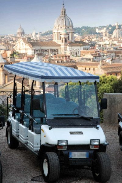Flotta-elettrica-roma Tour Rome by Golf Car